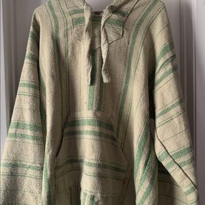Poncho hippie jacket
